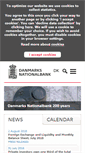 Mobile Screenshot of nationalbanken.dk
